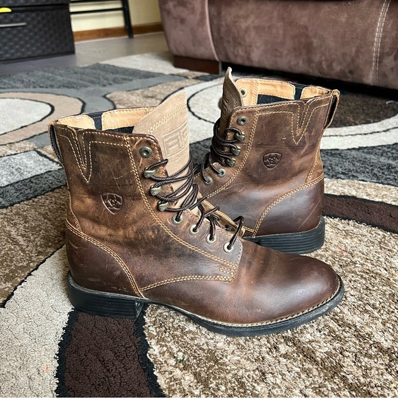 Women’s Ariat ATS Technology Boots Size 7.5B - Picture 3 of 10